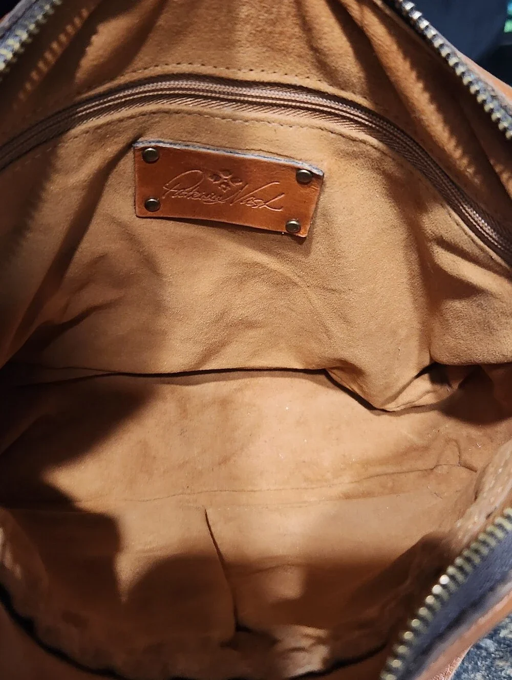 Patricia Nash Nazaire Leather Crossbody Bag
